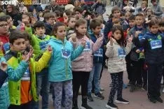Foto 9 - FOTOS Y V&Iacute;DEO: 500 ni&ntilde;os sorianos bailan para mandar toda su energ&iacute;a a Iv&aacute;n