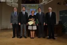 Una imagen de la conmemoración y de los homenajes. /SN