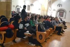 Una imagen del acto estudiantil de este martes. /SN