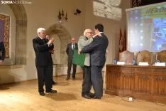 Una imagen de la conmemoración y de los homenajes. /SN