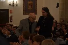 Una imagen de la conmemoración y de los homenajes. /SN