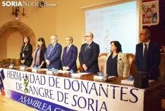 Foto 7 - Pilar Monreal Angulo, M&ordf; del Carmen P&eacute;rez y Florentino Sanz reciben el reconocimiento de los Donantes de Sangre