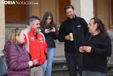 VII Spain Classic Raid, ante el Ayuntamiento de Soria. /SN