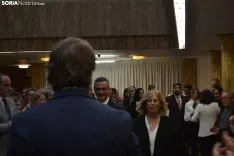 Los jurados de San Juan 2019 durante las fiestas de San Saturio. 