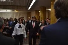 Los jurados de San Juan 2019 durante las fiestas de San Saturio. 