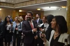 Los jurados de San Juan 2019 durante las fiestas de San Saturio. 