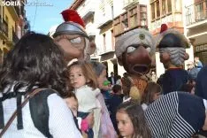 Gigantes y Cabezudos en Soria.