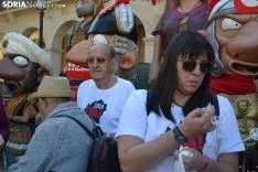 Soria se detiene durante 5 minutos con la España Vaciada.