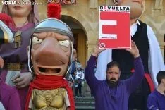 Soria se detiene durante 5 minutos con la España Vaciada.