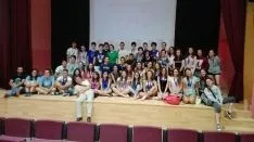 Alumnos de la Universidad Autónoma de Madrid en Borobia.