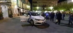 Una imagen de la plaza Mayor está tarde. /SN