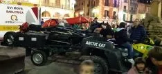 Una imagen de la plaza Mayor está tarde. /SN