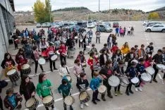 Ensayos del desfile de las Ánimas 2019. /Festival de las Ánimas