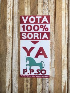 Publicidad electoral de la Plataforma del Pueblo Soriano