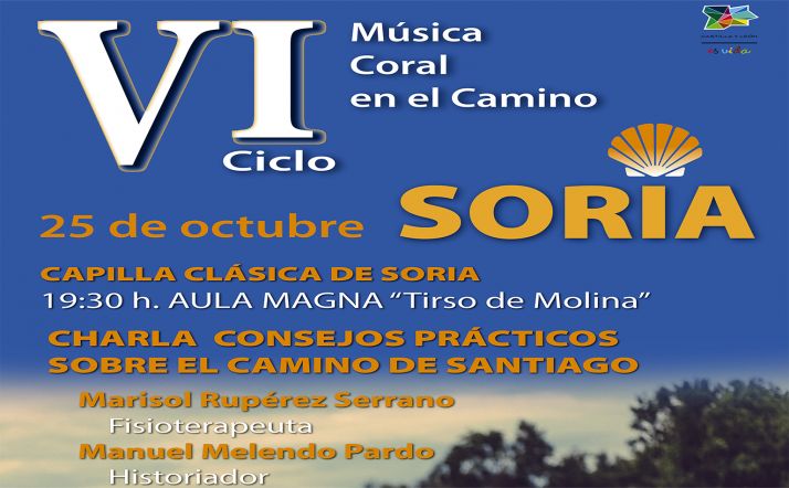 Charla y concierto el viernes de los Amigos del Camino de Santiago