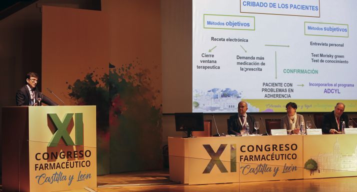 Imagen de la segunda jornada del Congreso Farmacéutico de CyL. 