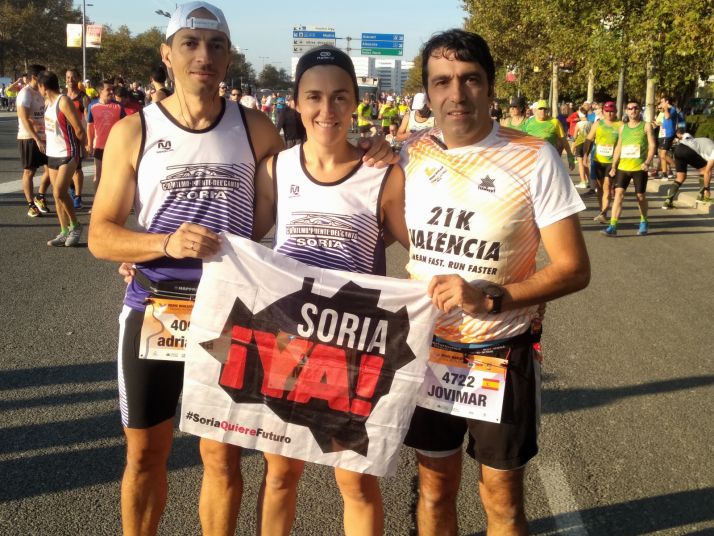 Soria ¡Ya!, presente en la Media Maratón de Valencia