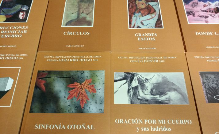 Algunos de los títulos ganadores de certámenes anteriores. 