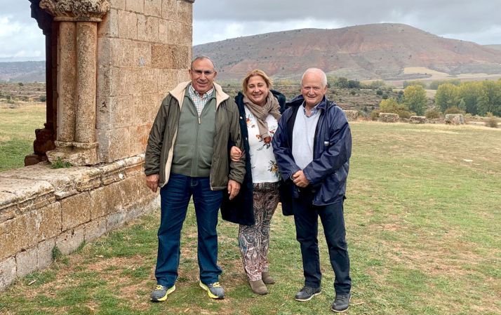 De Gregorio, entre Arranz (izda.) y Vilalta. /Jta.