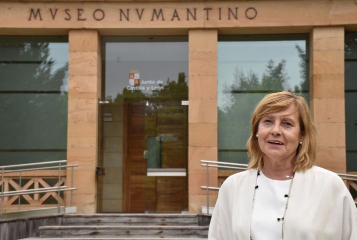 La directora del Museo Numantino arranca el ciclo de conferencias por el centenario