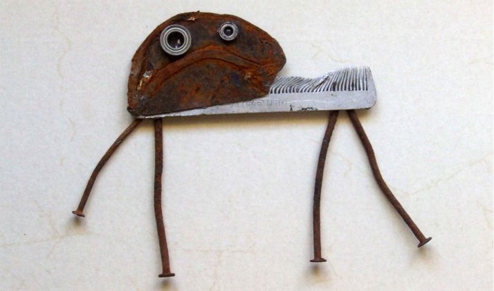 Una de las obras expuestas.