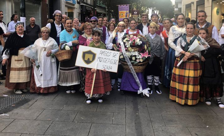 Una imagen del grupo este sábado en Zaragoza. 