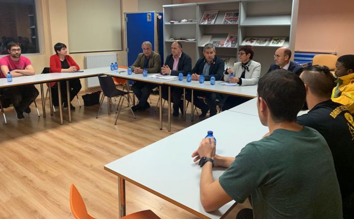 Una imagen de la reunión de este miércoles. 