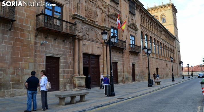 El Palacio de los Condes de Gómara, sede de la Audiencia Provincial. /SN