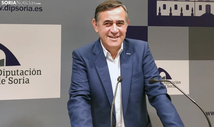 Antonio Pardo durante la rueda de prensa de hoy. /SN