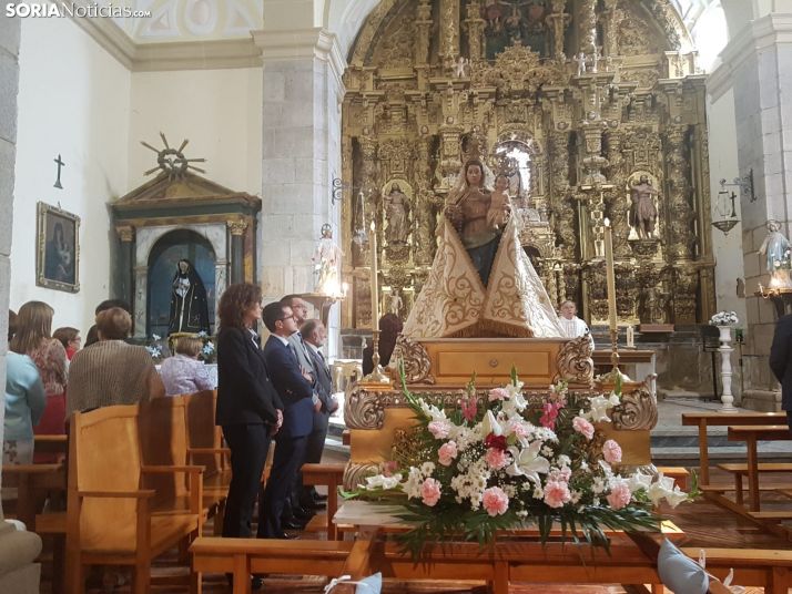 Fiestas de la Virgen del Rosario en Fuentelmonge.