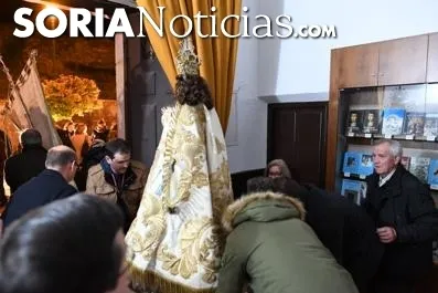 Una imagen del inicio del novenario. /SN