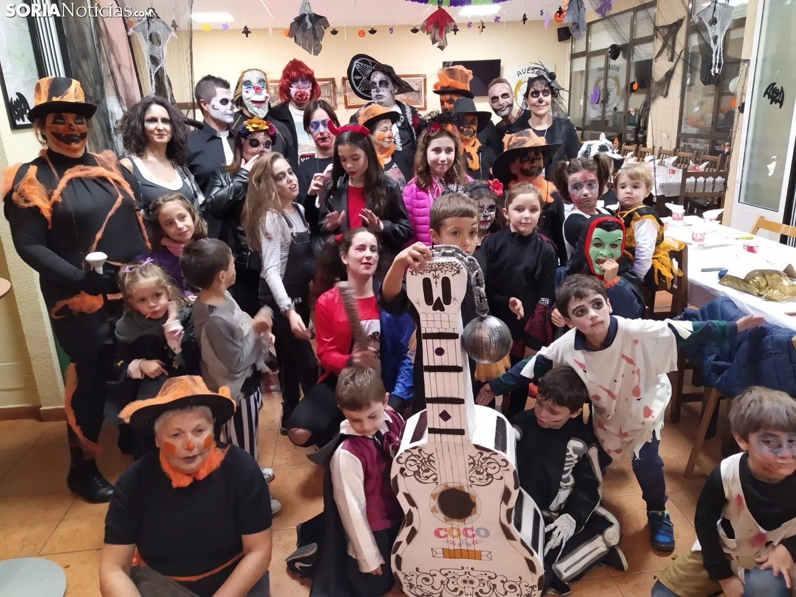 Noche de Halloween en Cubo de la Solana. 