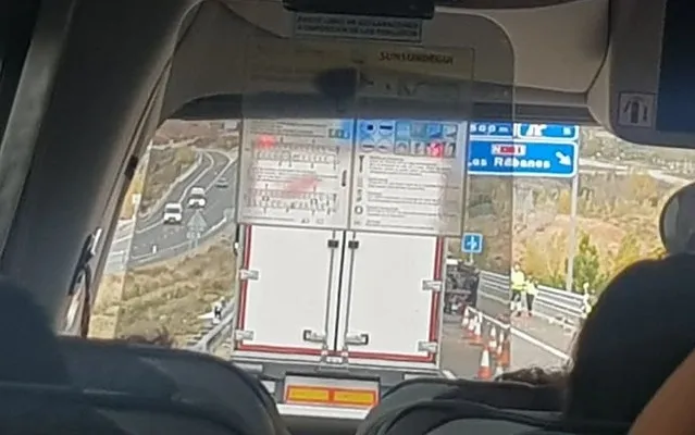 Imágenes del accidente