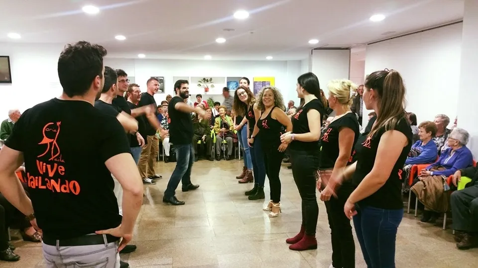 Un reciente encuentro de Soria Baila en el Gaya Nuño. 