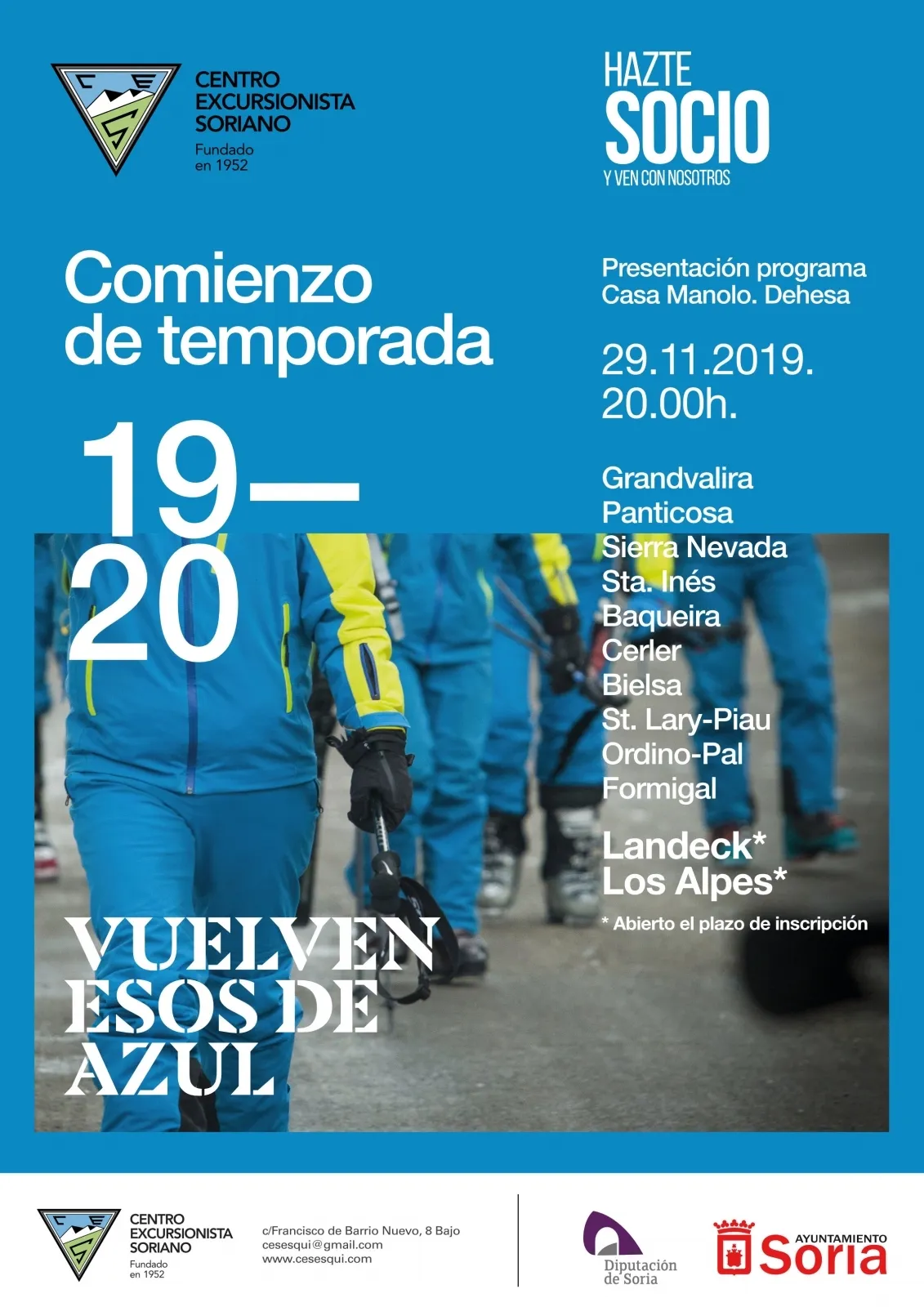Cartel para la nueva temporada del CES