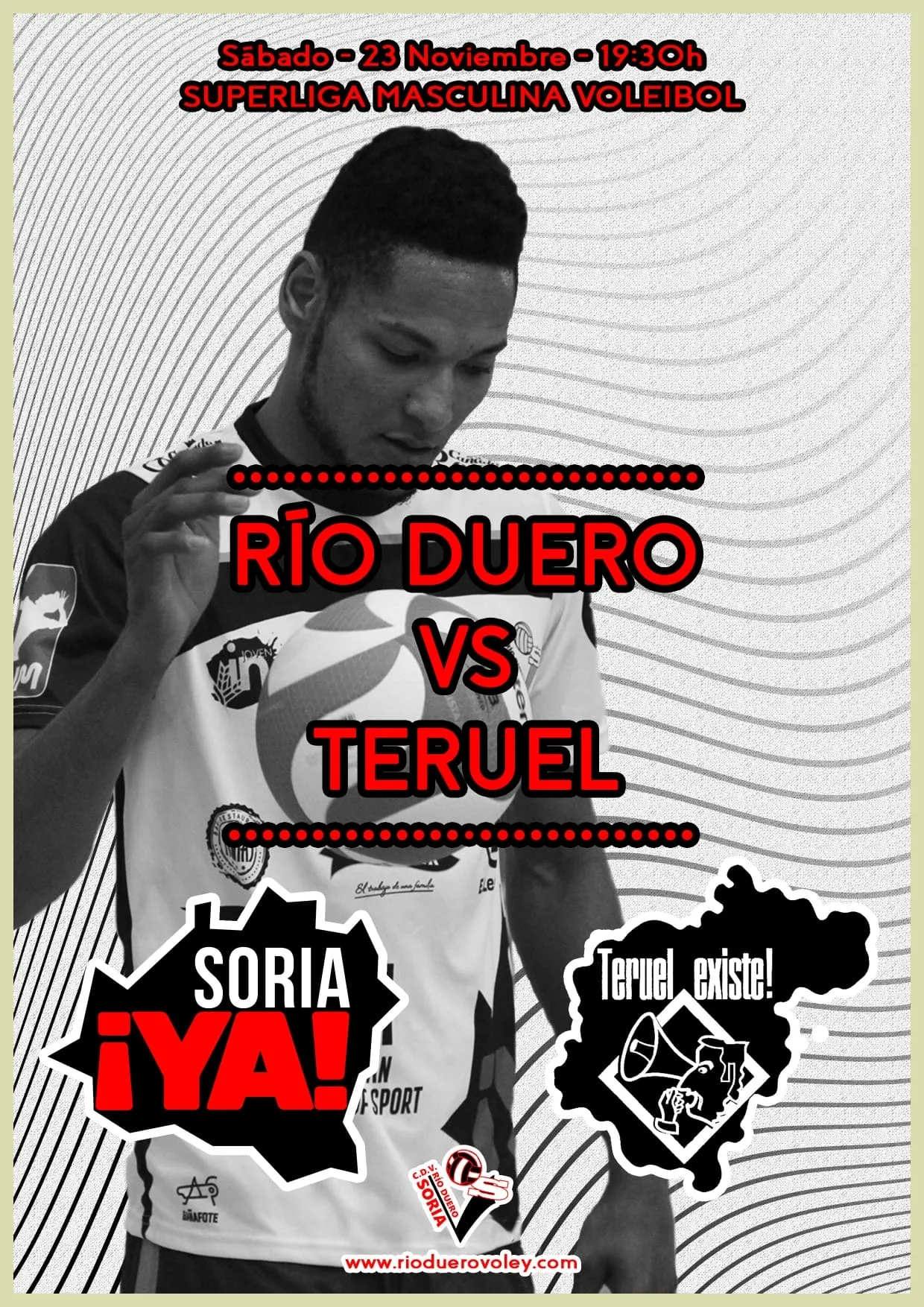 Este sábado, el Río Duero-CV Teruel no será un partido más. Río Duero