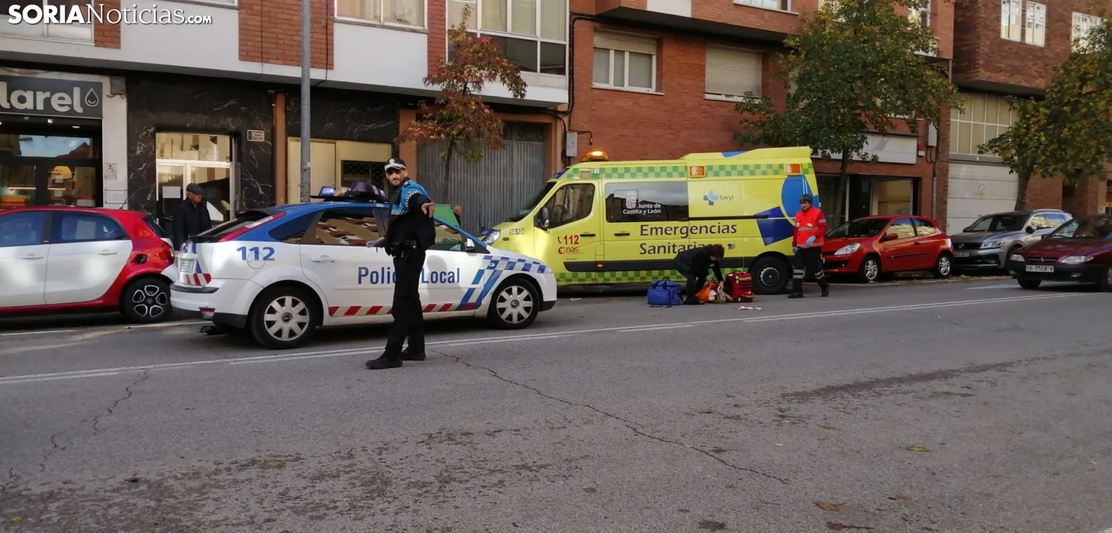 Imágenes del atropello.