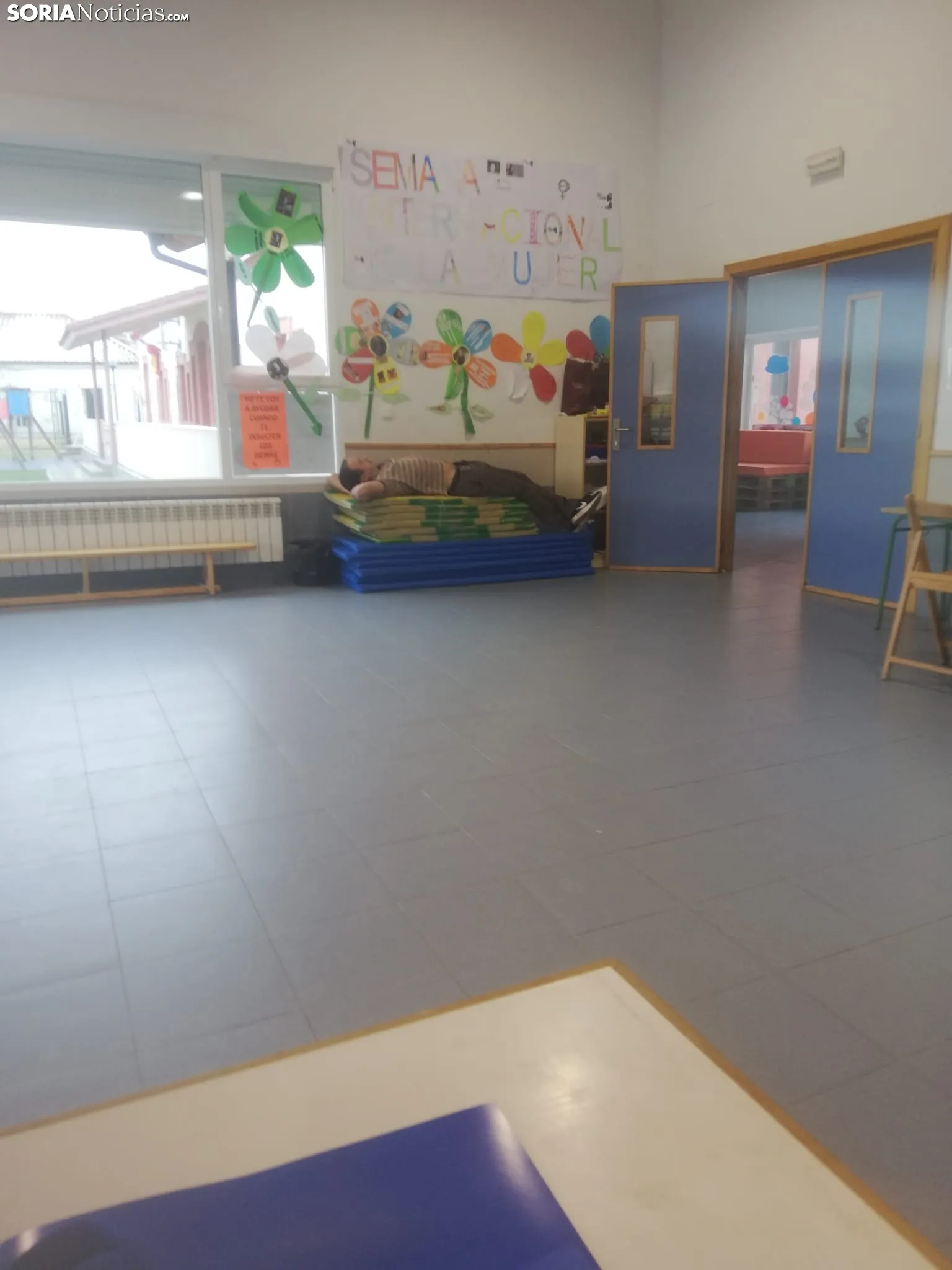 Imágen del 10N en Almarza. 