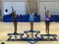 Ana Arancón y Gabriela Sanz acudieron a la Copa de Aragón en representación del CD Patín.