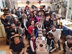 Noche de Halloween en Cubo de la Solana. 