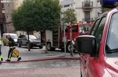 Una imagen del exterior del edificio este martes. /SN