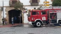 Una imagen del exterior del edificio este martes. /SN