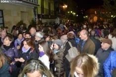 Una imagen de este 25-N en la capital soriana