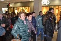 Una imagen de este 25-N en la capital soriana