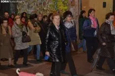 Una imagen de este 25-N en la capital soriana