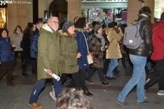 Una imagen de este 25-N en la capital soriana