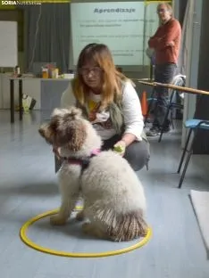 Una imagen del monográfico canino este sábado. /SN