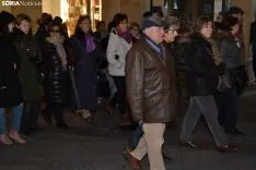 Una imagen de este 25-N en la capital soriana