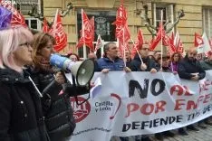 Una imagen de la concentración de este miércoles. /SN