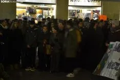 Una imagen de este 25-N en la capital soriana